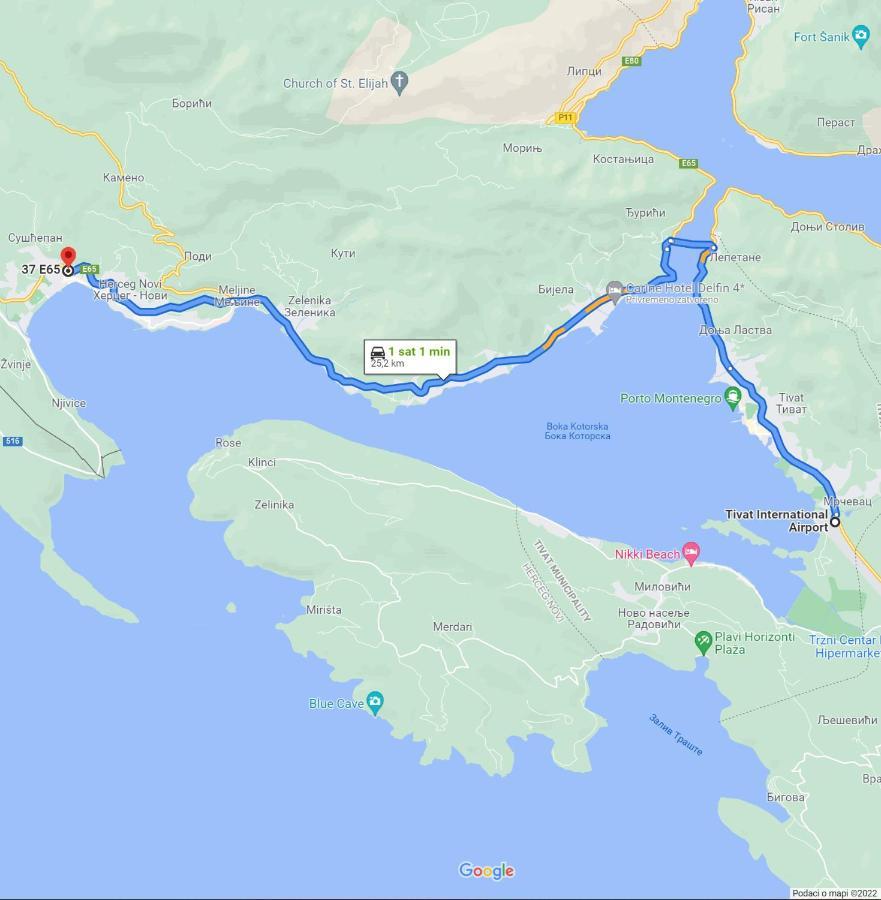 Dlx Apartman Adriatics Herceg Novi Dış mekan fotoğraf